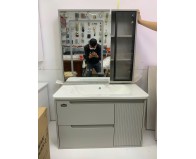 Tủ AKHOA PVC 15-80 màu Ghi 