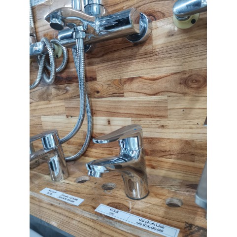 Vòi lavabo nóng lạnh AHL VC-01S hai mắt Vòi lavabo nóng lạnh AHL VC-01S hai mắt