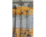 Sen Cây Tắm Đứng Tròn Inox 304 Nóng Lạnh AHL 6821