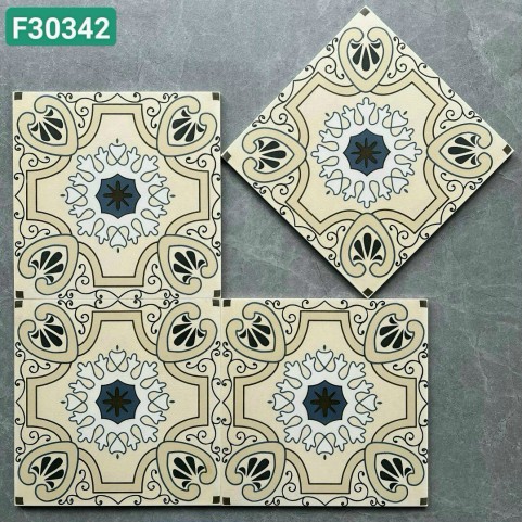 GẠCH BÔNG NHẬP KHẨU 30X30 F30342 GẠCH BÔNG NHẬP KHẨU 30X30 F30342