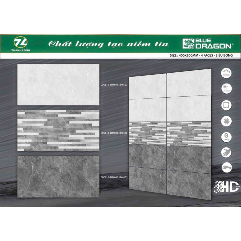 Đá bán sứ 40x80 1248105 Đá bán sứ 40x80 1248105