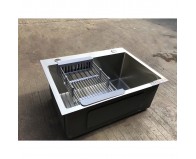 MẪU Chậu rửa chén AHL 60x45cm inox 201