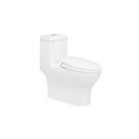 Bàn cầu 1 khối Viglacera V45M VIGLACERA-V45M + Vòi xịt VG 826