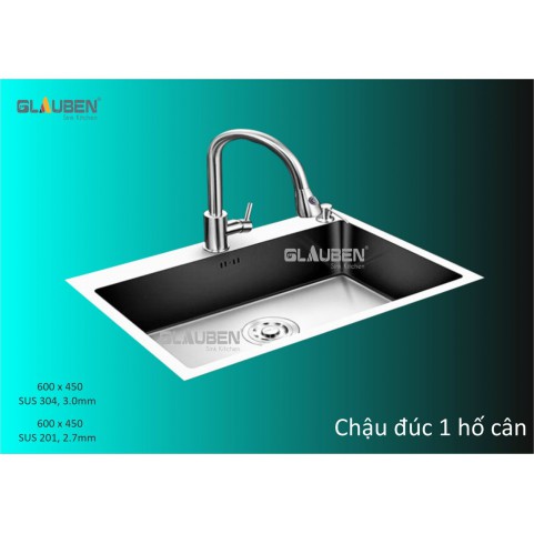 Chậu Glauben 6045 1 hộc B Chậu Glauben 6045 1 hộc B