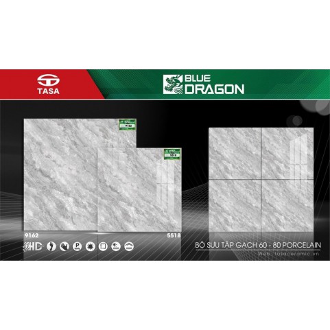 Đá bán sứ Tasa 60x60 5518 Đá bán sứ Tasa 60x60 5518