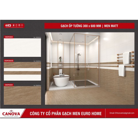 Gạch men 30x60 CNVM3604/CNVM3603 Gạch men 30x60 CNVM3604/CNVM3603