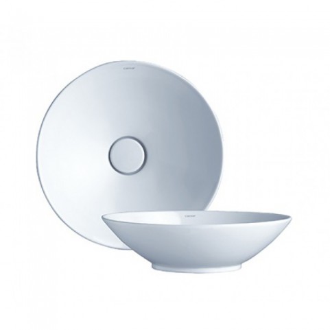 Lavabo đặt bàn Caesar LF 5221 trắng Lavabo đặt bàn Caesar LF 5221 trắng