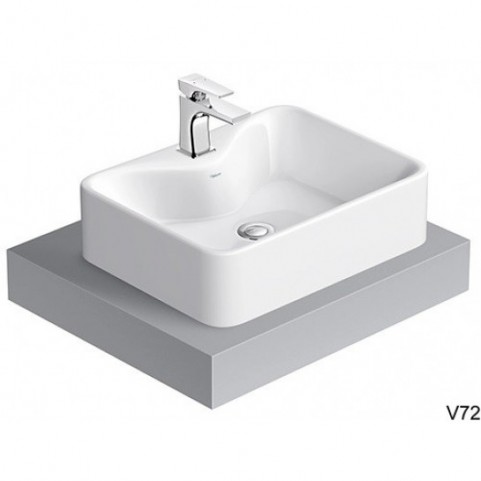 lavabo đặt bàn viglacera V72 lavabo đặt bàn viglacera V72