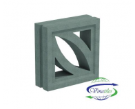 Gạch Bông Gió Xám Vinatile 19x19x6.5cm VINA - N002