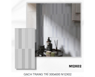 GẠCH TRANG TRÍ 300x600 N12X02 MỜ