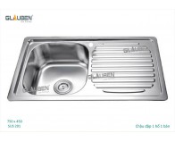 Chậu Glauben 7545 1 hộc 1 bàn