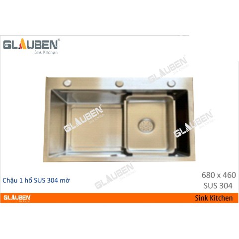 Chậu Glauben 7846 1 hộc sus 304 mờ Chậu Glauben 7846 1 hộc sus 304 mờ