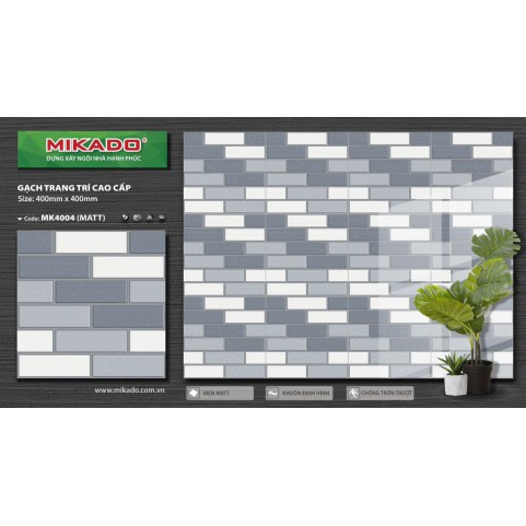 Gạch Mikado 40x40 MK4004 Gạch Mikado 40x40 MK4004