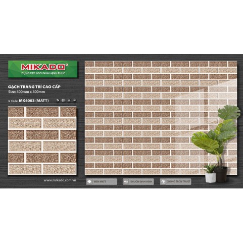 Gạch Mikado 40x40 MK4003 Gạch Mikado 40x40 MK4003